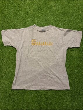 Vintage All Sport pre shrunk Southwest Texas grey short sleeve T shirt